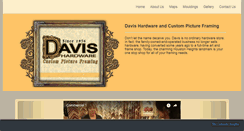 Desktop Screenshot of davishardware.com